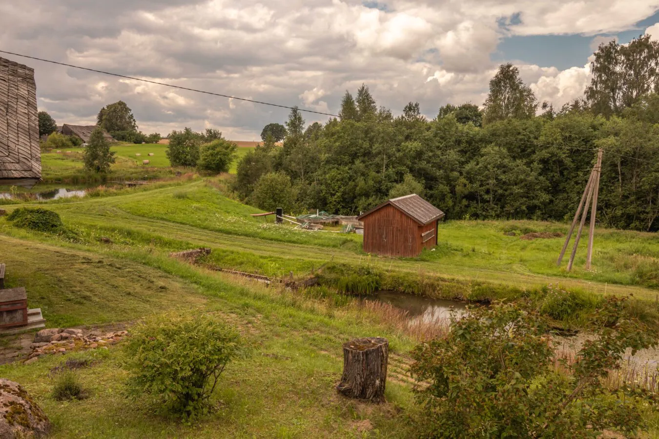 “Siguldas”, foreļu dīķi lauku īpašums, Saldus nov.