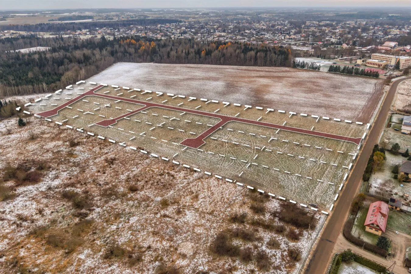 40 zemes vienību projekts Saldū