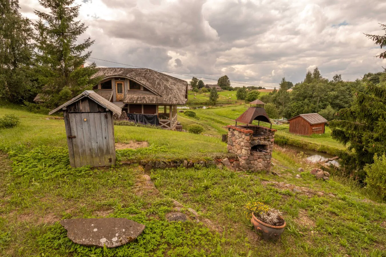 “Siguldas”, foreļu dīķi lauku īpašums, Saldus nov.