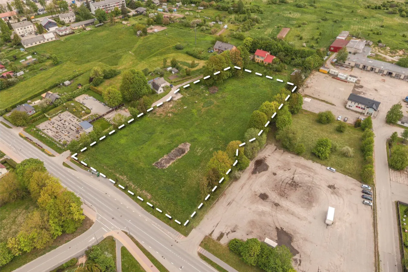 Investīciju attīstībai 1ha Saldū