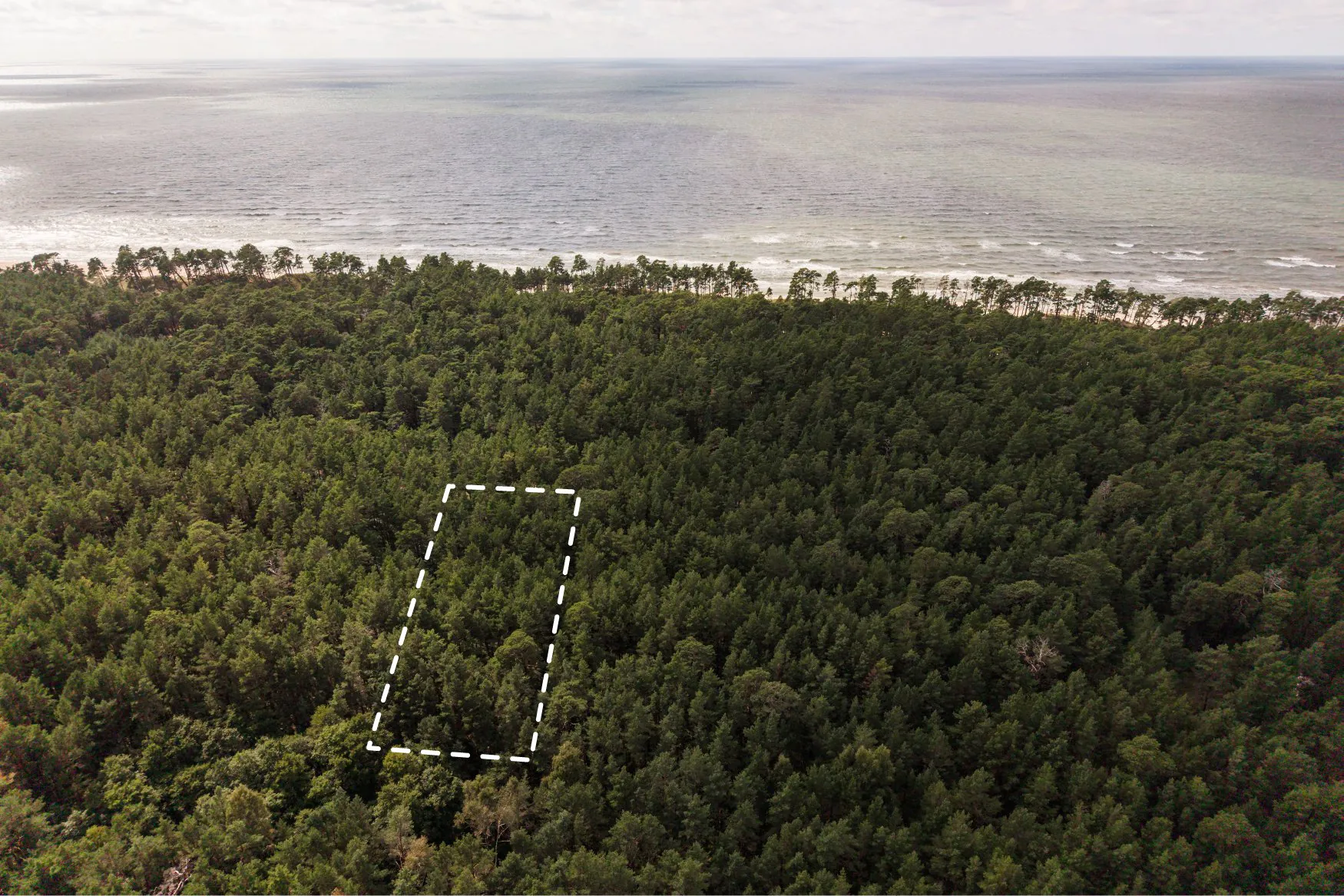 Zeme Bernātos pie jūras – 2840 m²